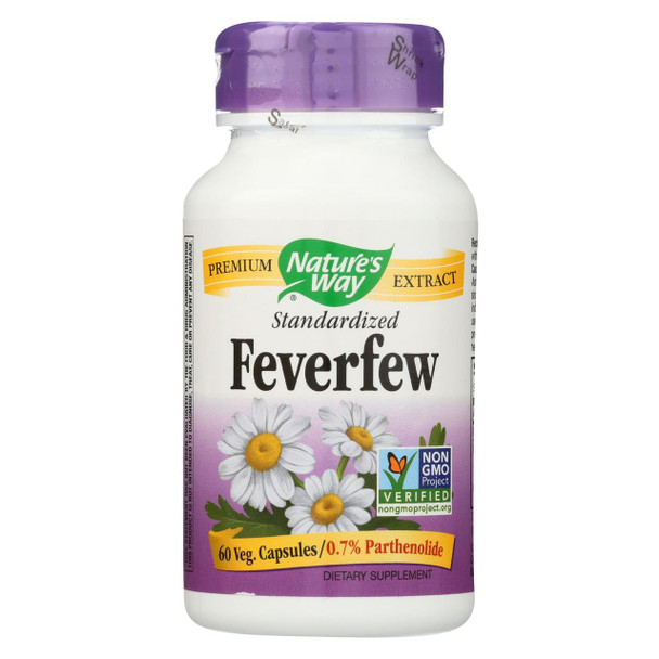 Nature's Way Feverfew - 60 Caps