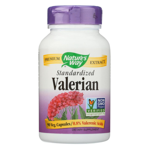 Nature's Way - Valerian Extract - EA of 1-90 CAP