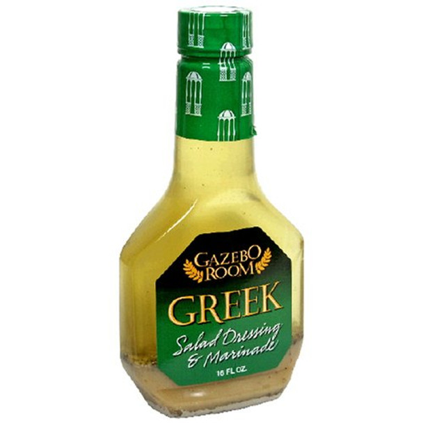 Gazebo Room Dressing & Marinade - Greek - Case of 12 - 16 fl oz