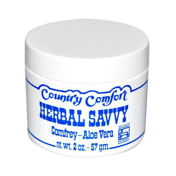 Country Comfort Herbal Savvy Comfrey Aloe Vera - 2 oz
