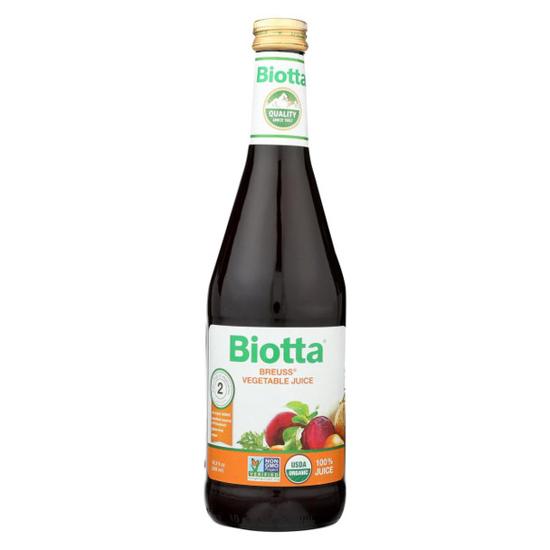 Biotta Juice - Vegetable - Case of 6 - 16.9 Fl oz.