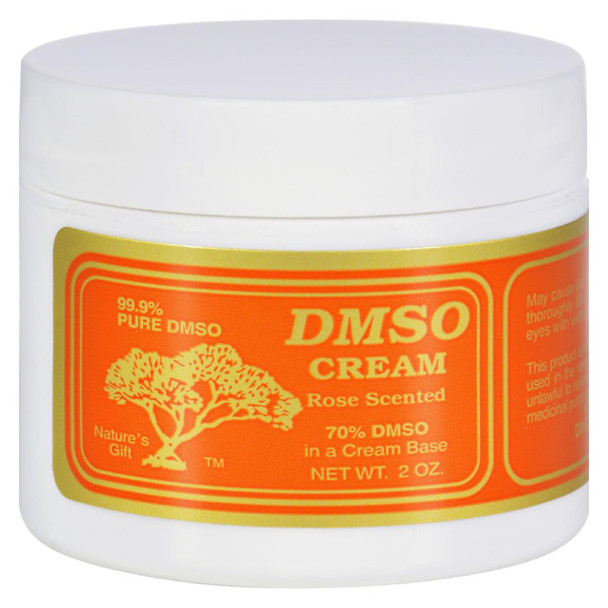 DMSO Cream Rose Scented - 2 oz