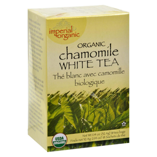 Uncle Lee's Organic Chamomile White Tea - 18 Tea Bags