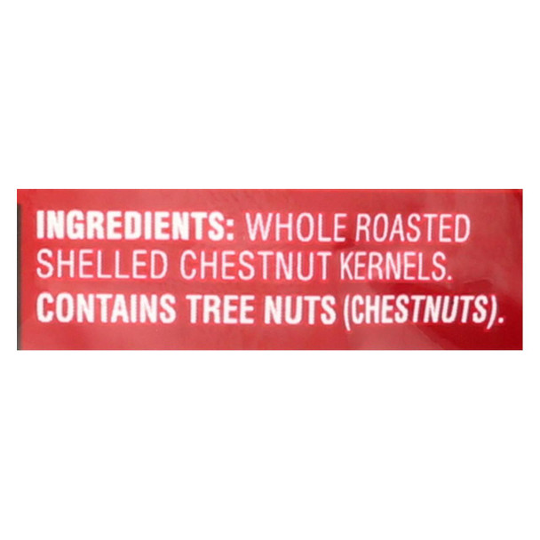 Season Brand Roasted and Peeled Whole Chestnuts - Case of 12 - 5.2 oz.