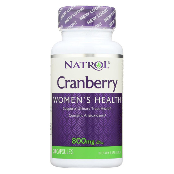 Natrol Cranberry Extract - 800 mg - 30 Capsules