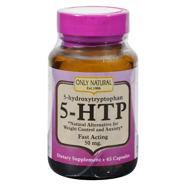 Only Natural 5 - HTP 50mg - 45 Caps