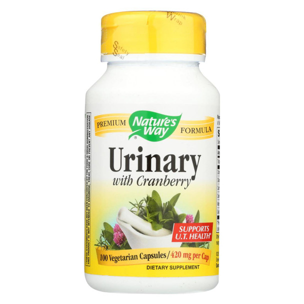 Nature's Way - Urinary with Cranberry - 450 mg - 100 Capsules