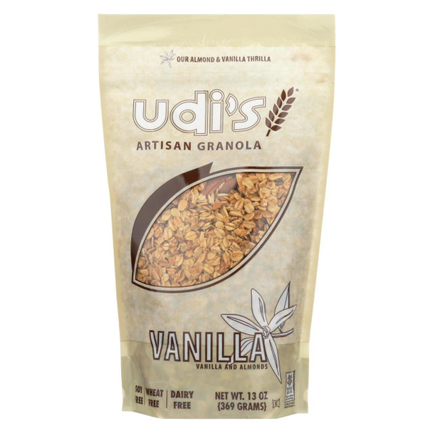 Udi's Granola - Vanilla Almond - Case of 6 - 13 oz.