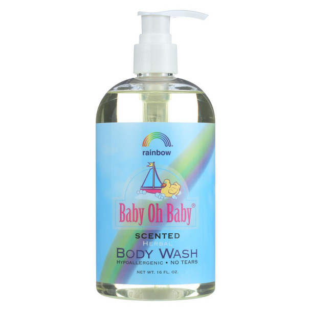 Rainbow Research Baby Oh Baby Herbal Body Wash - Scented - 16 oz