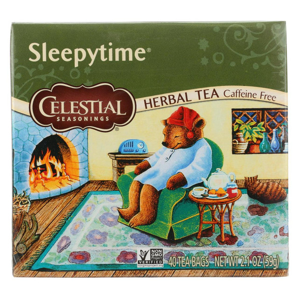 Celestial Seasonings Sleepytime Herbal Tea Caffeine Free - 40 Tea Bags