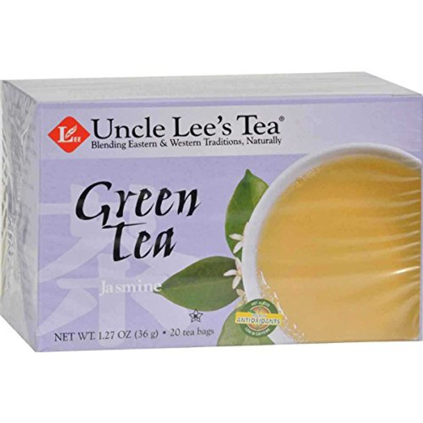 Uncle Lee's Tea Green Tea - Jasmine - 20 Tea Bags