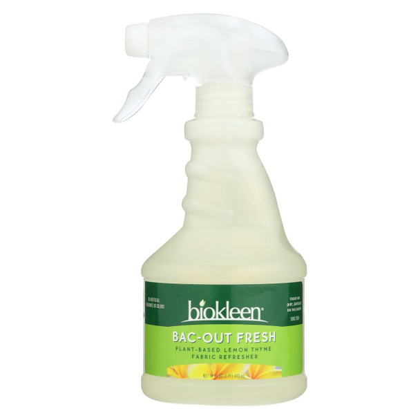 Biokleen Bac-Out Fresh Natural Fabric Refresher - Lemon Thyme - Case of 6 - 16 oz