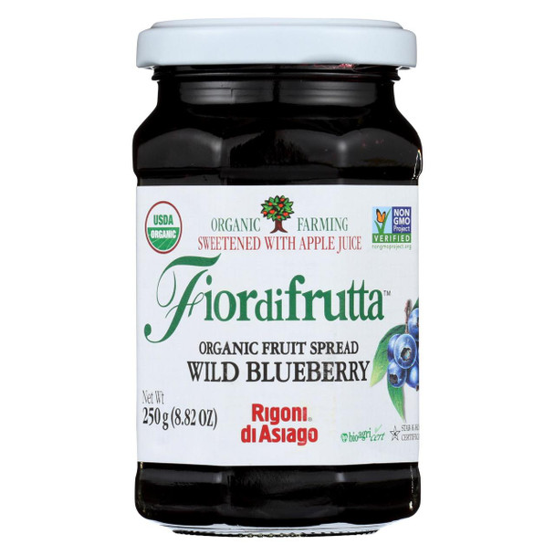 Fiordifrutta - Spread Og2 Wild Blueberry - CS of 6-8.82 OZ