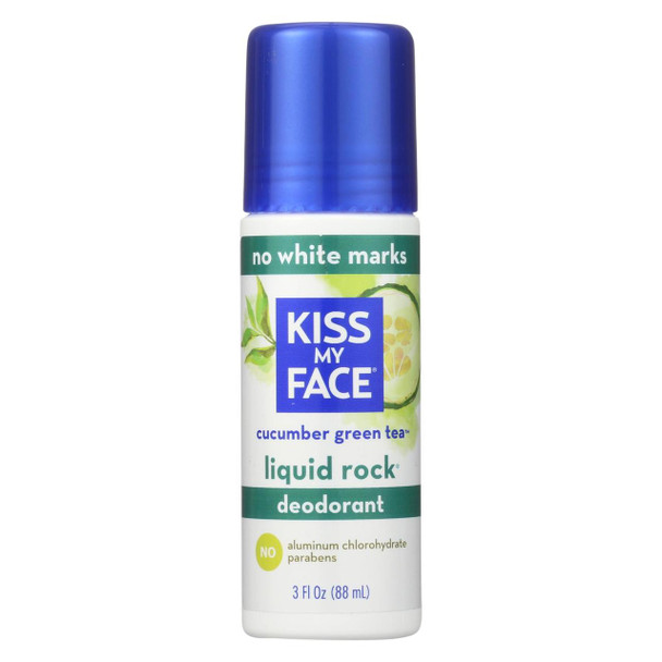 Kiss My Face Liquid Deodorant - Rock On Cucumber - 3 oz