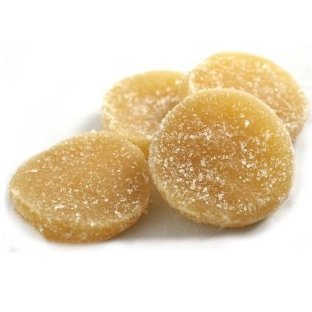 Bulk Dried Fruit Organic Crystallized Ginger Medallions - Single Bulk Item - 11LB