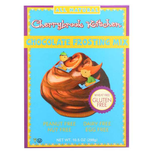 Cherrybrook Kitchen - Chocolate Frosting Mix - Case of 6 - 10.5oz