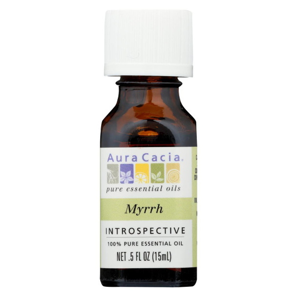 Aura Cacia - Pure Essential Oil Myrrh - 0.5 fl oz