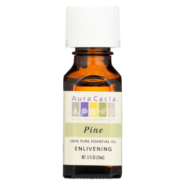 Aura Cacia - Pure Essential Oil Pine - 0.5 fl oz