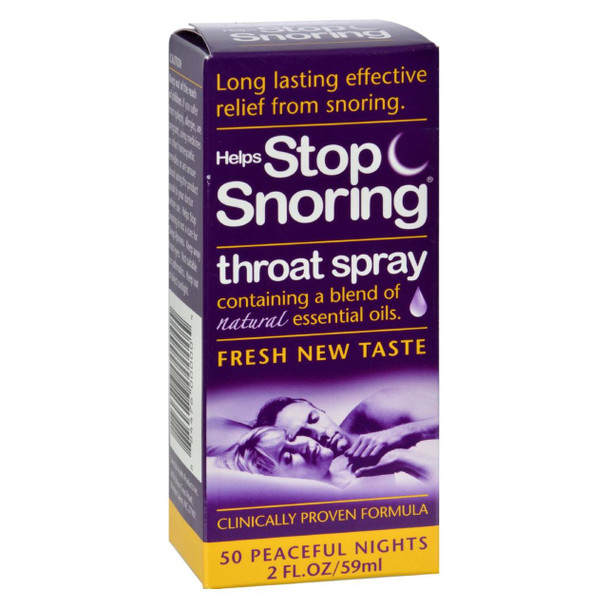 Essential Health Helps Stop Snoring Throat Spray - 2 fl oz