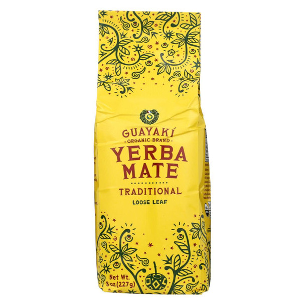 Guayaki Organic Yerba Mate - Traditional - Case of 6 - 8 oz.