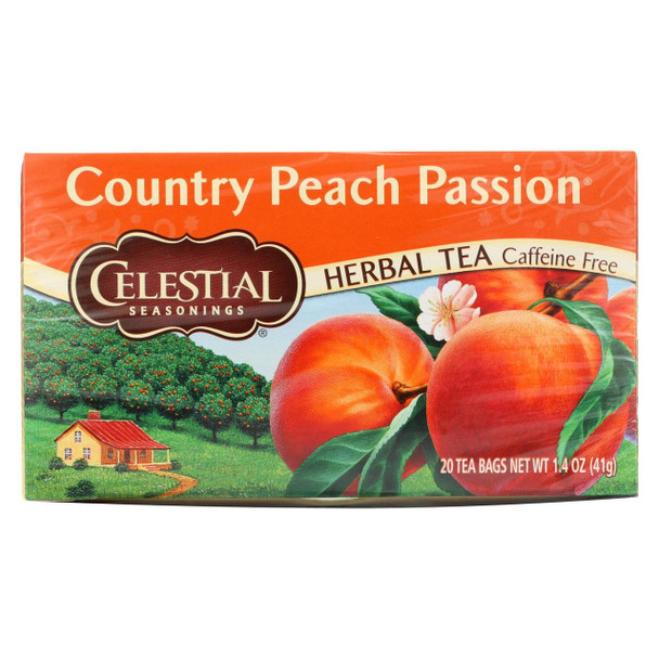 Celestial Seasonings Herbal Tea - Country P Passion - Caffeine Free - 20 Bags