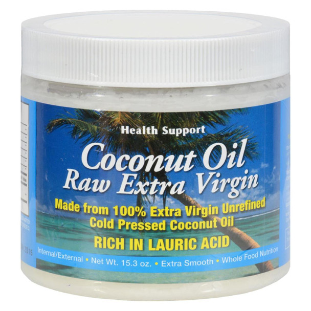 Health Support Raw Coconut Oil - 15.3 fl oz