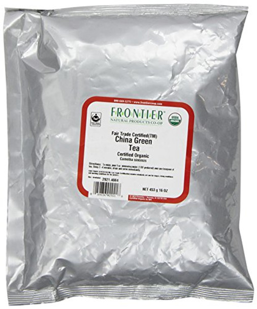 Frontier Herb Organic China Green Tea - 1 lb.