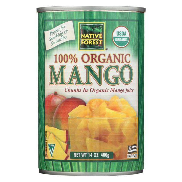 Native Forest Juice - Mango Chunks - Case of 6 - 14 oz.