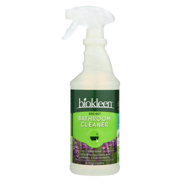 Biokleen Bac-Out Bathroom Cleaner - Case of 6 - 32 oz