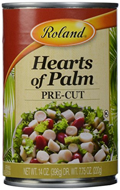 Roland Hearts of Palm - Pre - Cut - Case of 24 - 14 oz.