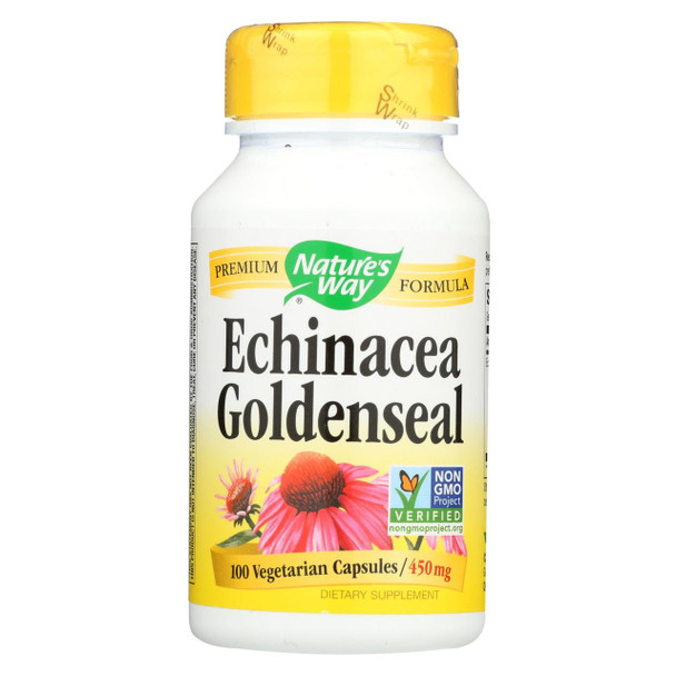 Nature's Way - Echinacea Goldenseal - 100 Capsules