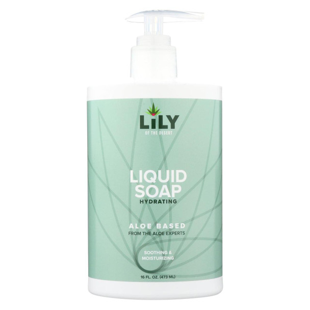 Lily of the Desert - Liquid Soap - Hydrating - Case of 1 - 16 fl oz.