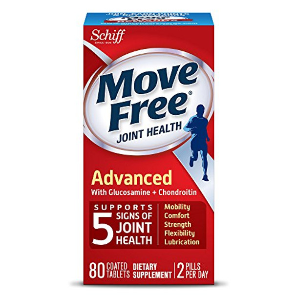 Schiff Move Free Advanced Triple Strength - 80 Coated Tablets