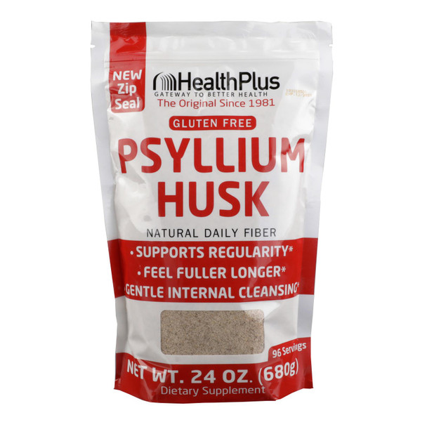 Health Plus - Pure Psyllium Husk - 24 oz