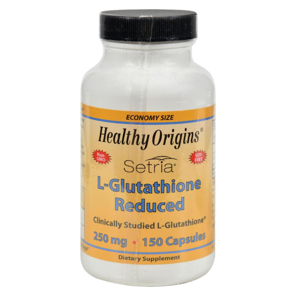 Healthy Origins L-Glutathione Reduced - 250 mg - 150 Capsules