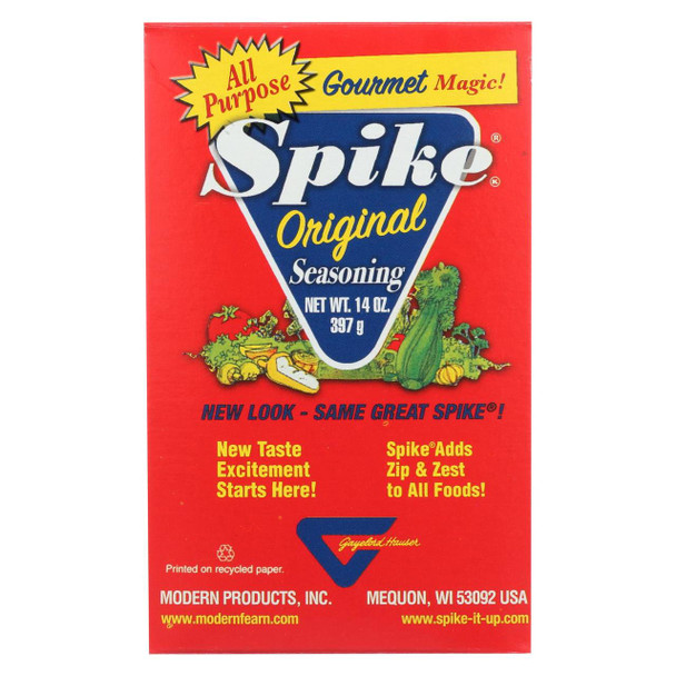 Modern Products Spike Gourmet Natural Seasoning - Original Magic - Box - 14 oz