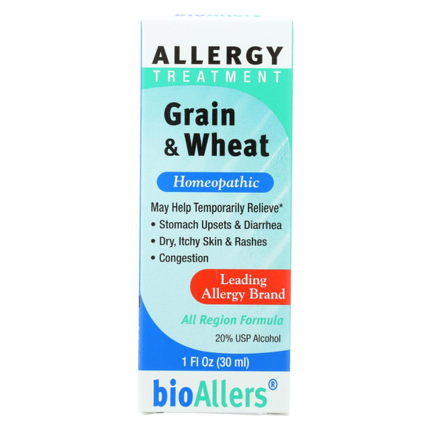Bio-Allers - Grain and Wheat Allergy Treatment - 1 fl oz
