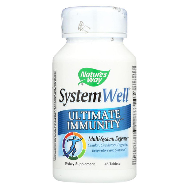 Nature's Way - SystemWell Immune System - 45 Tablets