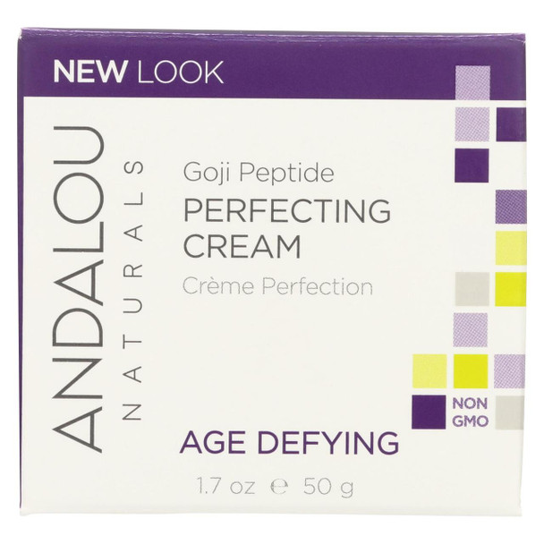 Andalou Naturals Super Goji Peptide Perfecting Cream - 1.7 fl oz