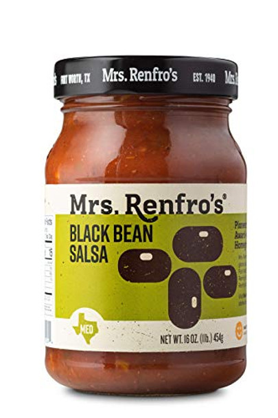 Mrs. Renfro's Black Bean Salsa - Black Bean - Case of 6 - 16 oz.