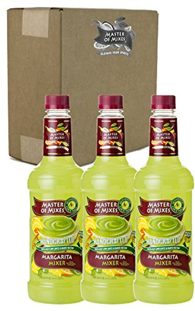 Master of Mixes Margarita Mixer - Case of 12 - 33.8 Fl oz.