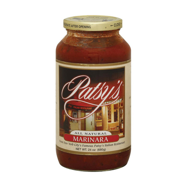 Patsy's Brands Sauce - Marinara - Case of 6 - 24 oz