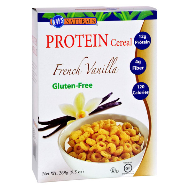 Kay's Naturals Better Balance Protein Cereal French Vanilla - 9.5 oz - Case of 6