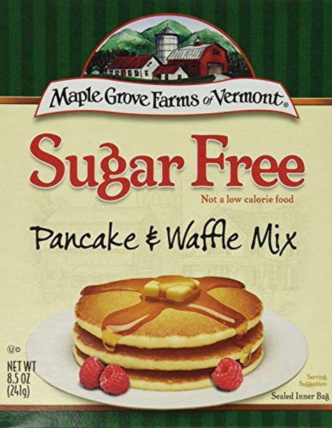 Maple Grove Farms - Sugar Free Pancake and Waffle Mix - Case of 8 - 8.5 oz.