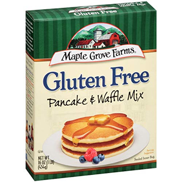 Maple Grove Farms - Gluten Free Pancake and Waffle Mix - Case of 8 - 16 oz.