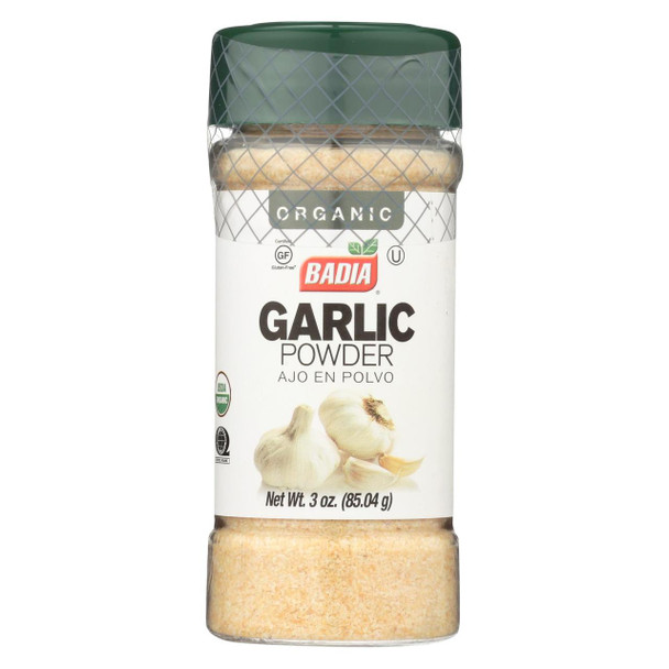 Badia Spices Garlic Powder - Case of 12 - 3 oz.