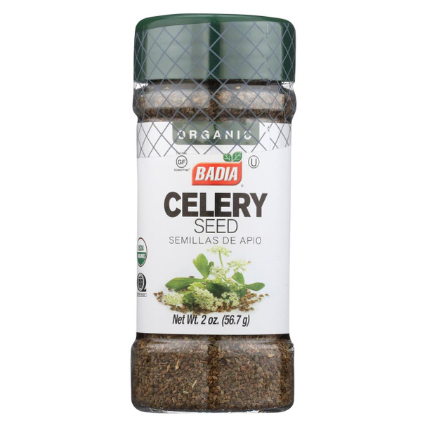 Badia Spices - Organic Celery Seed - Case of 12 - 2 oz.