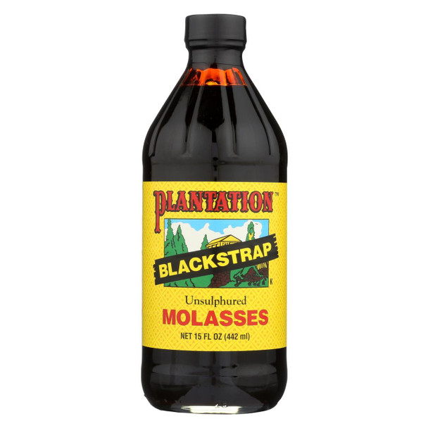 Plantation Blackstrap Molasses Syrup - Unsulphured - 15 Fl oz.
