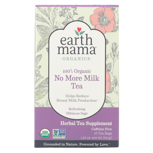 Earth Mama Angel Baby Organic No More Milk Tea - 16 Tea Bags