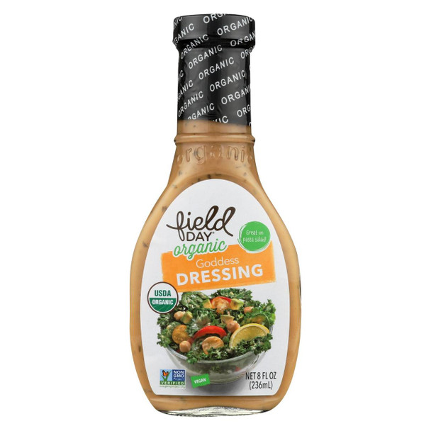 Field Day Dressing - Organic - Lemon Tahini - 8 oz - case of 12